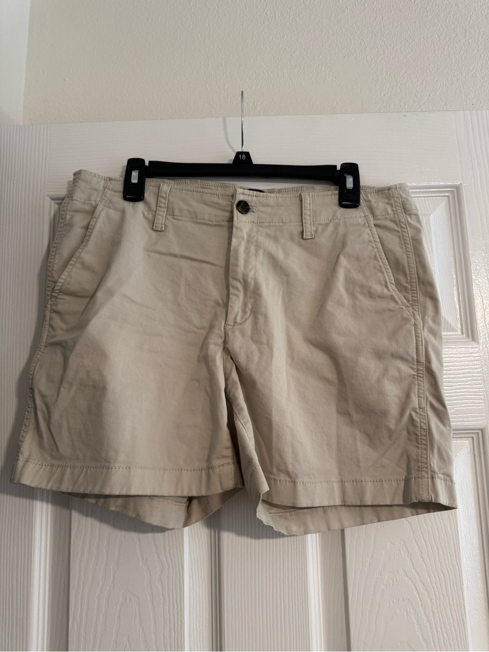 GAP Women's Khaki Cotton Bermuda Shorts